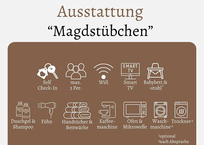 - Ruhige Lage, Free Wlan&parken, Self Check-in, Smart-tv * Bomsdorf